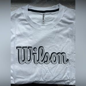 Wilson Mens tee - White short sleeve